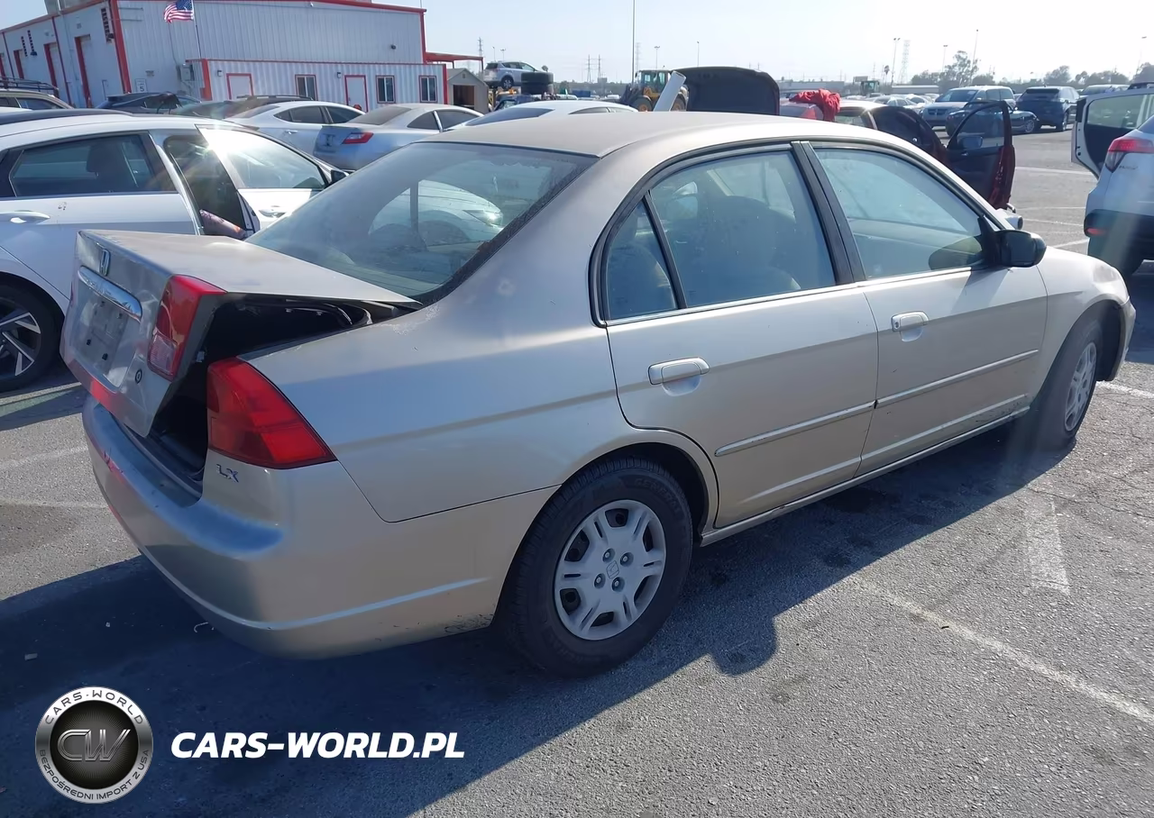 2002 Honda Civic Lx VIN:JHMES16572S001452 - 4