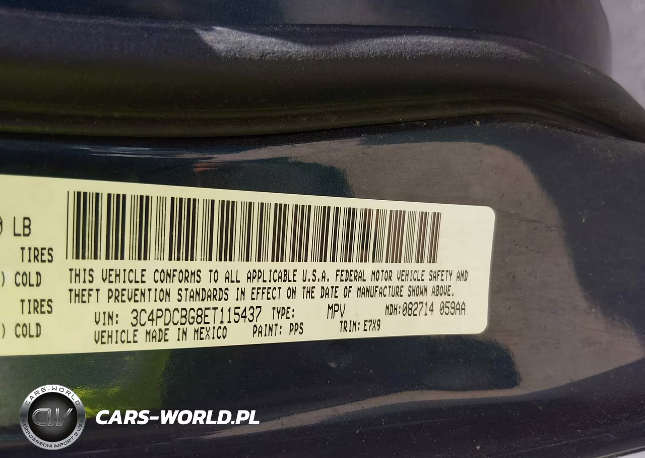 2014 Dodge Journey Sxt VIN:3C4PDCBG8ET115437 - 9