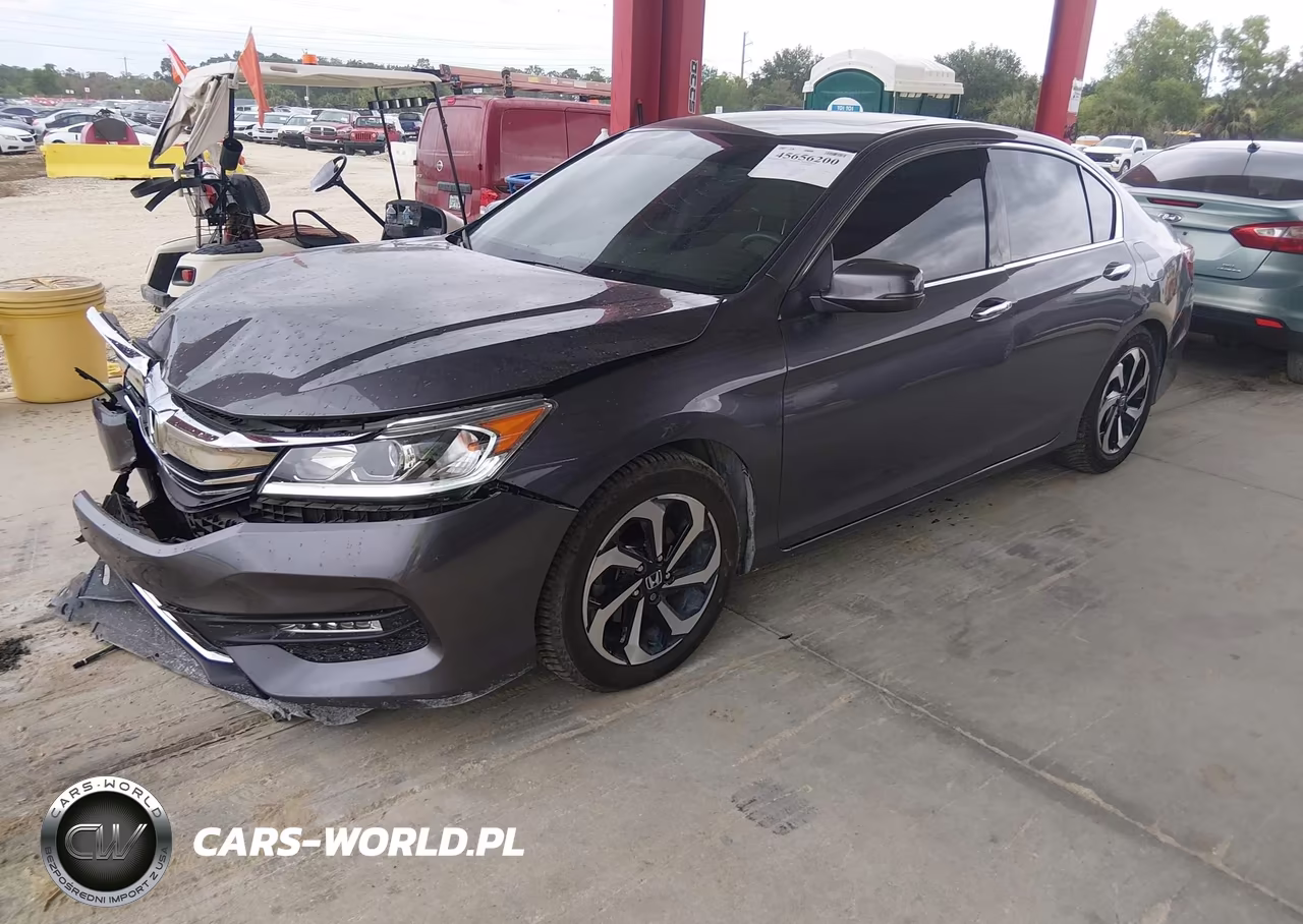 2017 Honda Accord Ex-L V6 VIN:1HGCR3F82HA014989 - 2