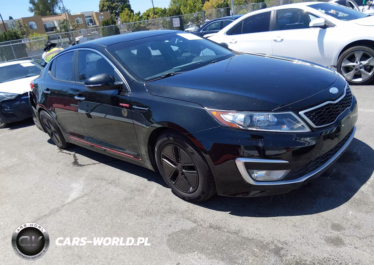 2013 Kia Optima Hybrid Lx VIN:KNAGM4AD2D5056491 - 1