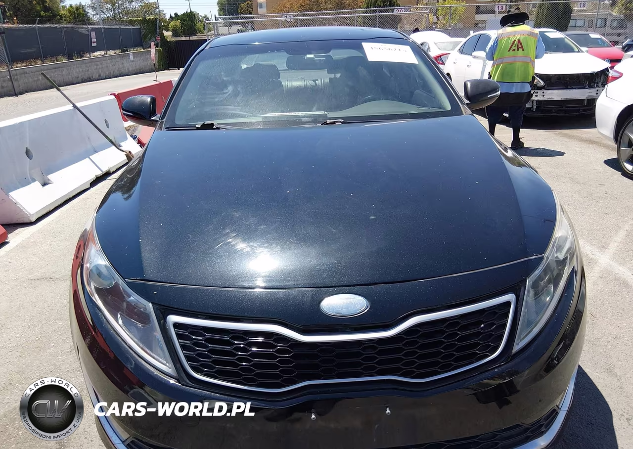 2013 Kia Optima Hybrid Lx VIN:KNAGM4AD2D5056491 - 12