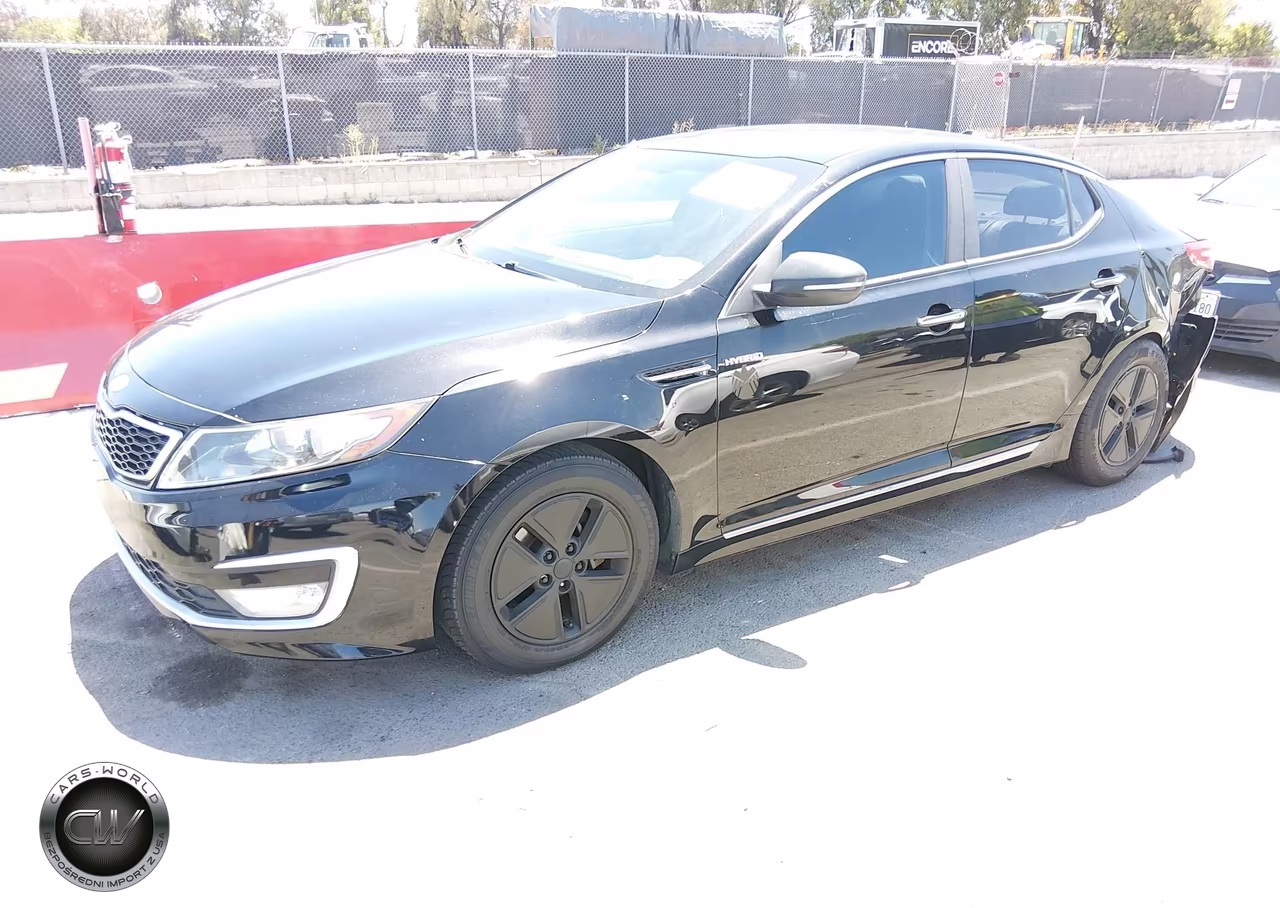 2013 Kia Optima Hybrid Lx VIN:KNAGM4AD2D5056491 - 2