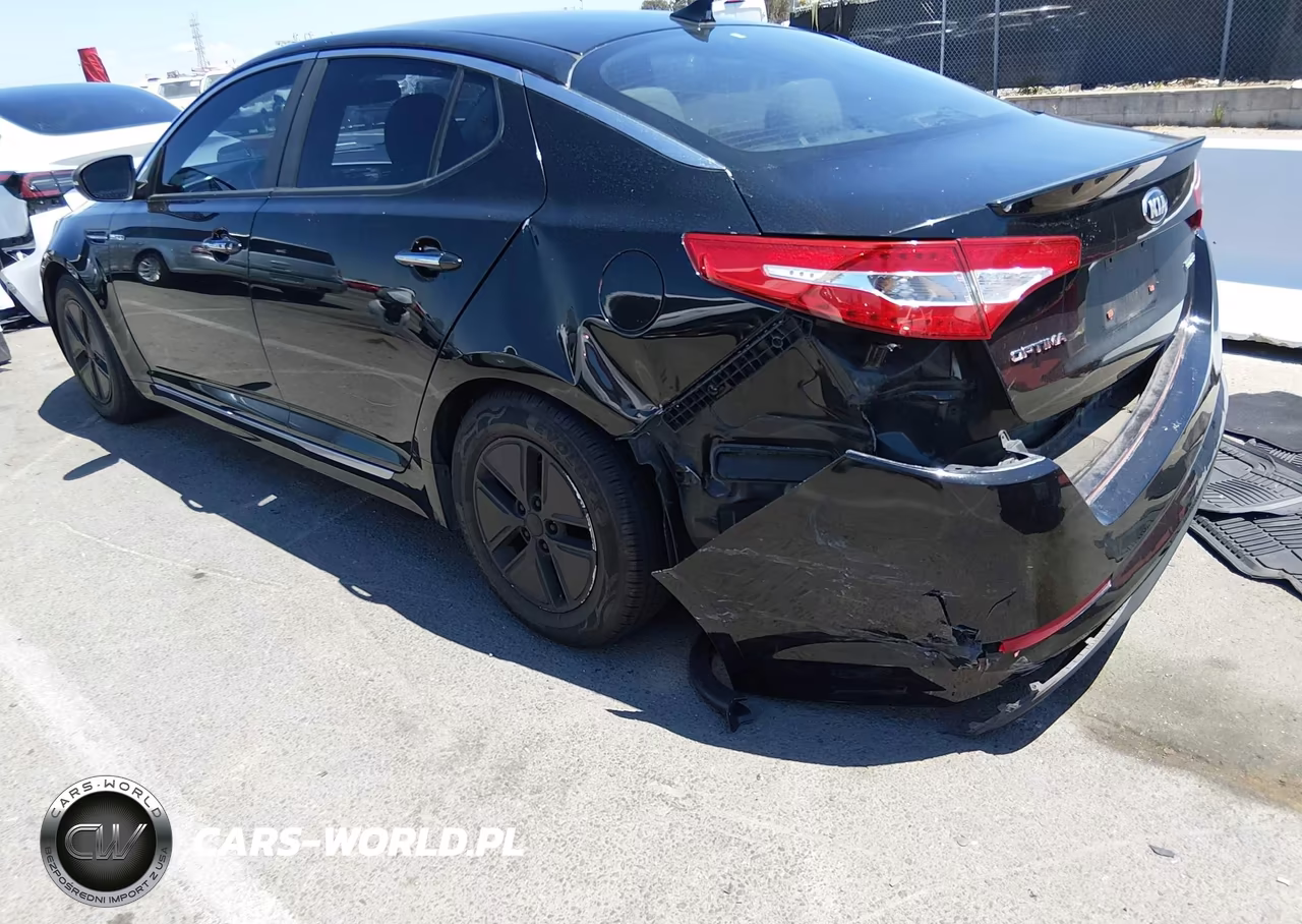 2013 Kia Optima Hybrid Lx VIN:KNAGM4AD2D5056491 - 3