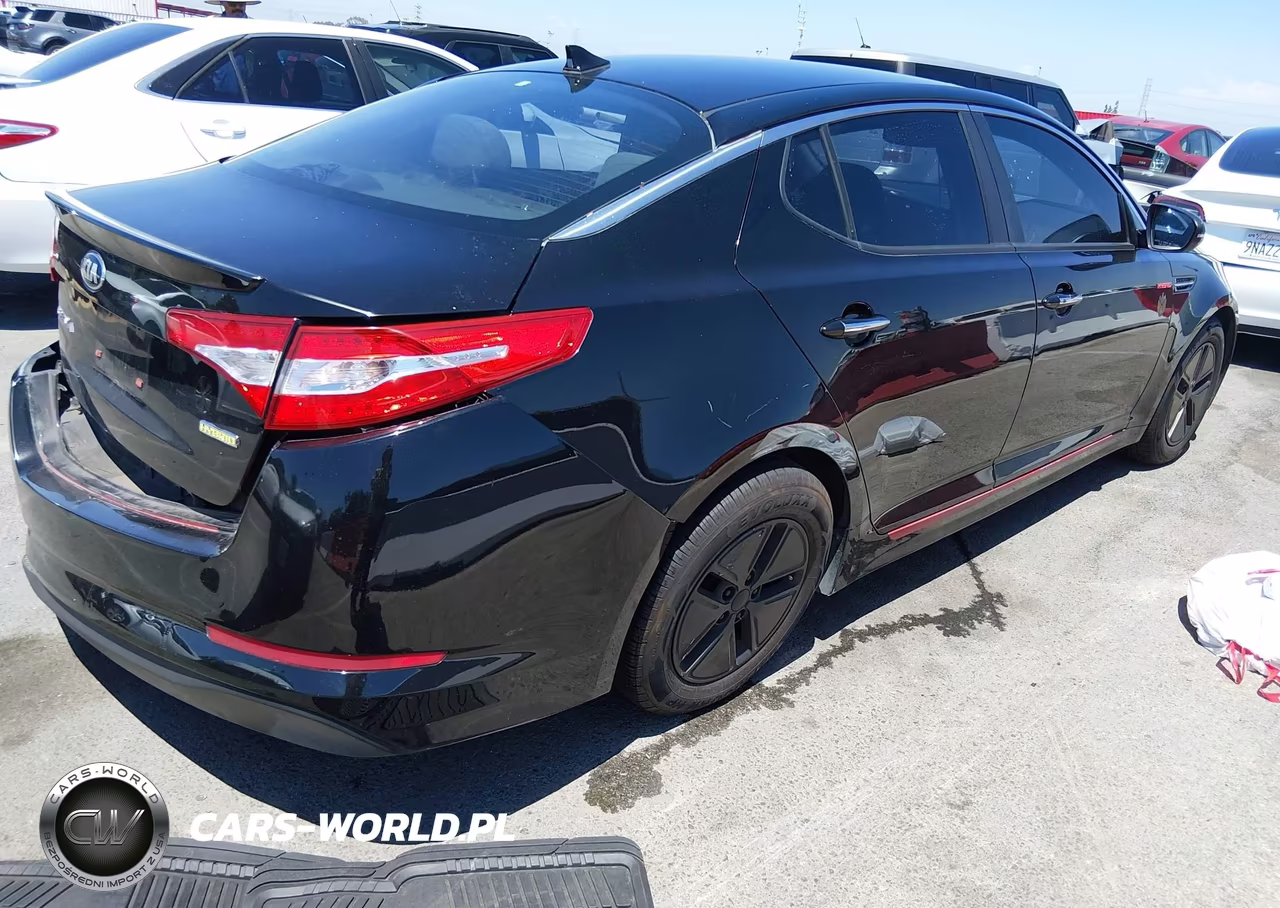 2013 Kia Optima Hybrid Lx VIN:KNAGM4AD2D5056491 - 4