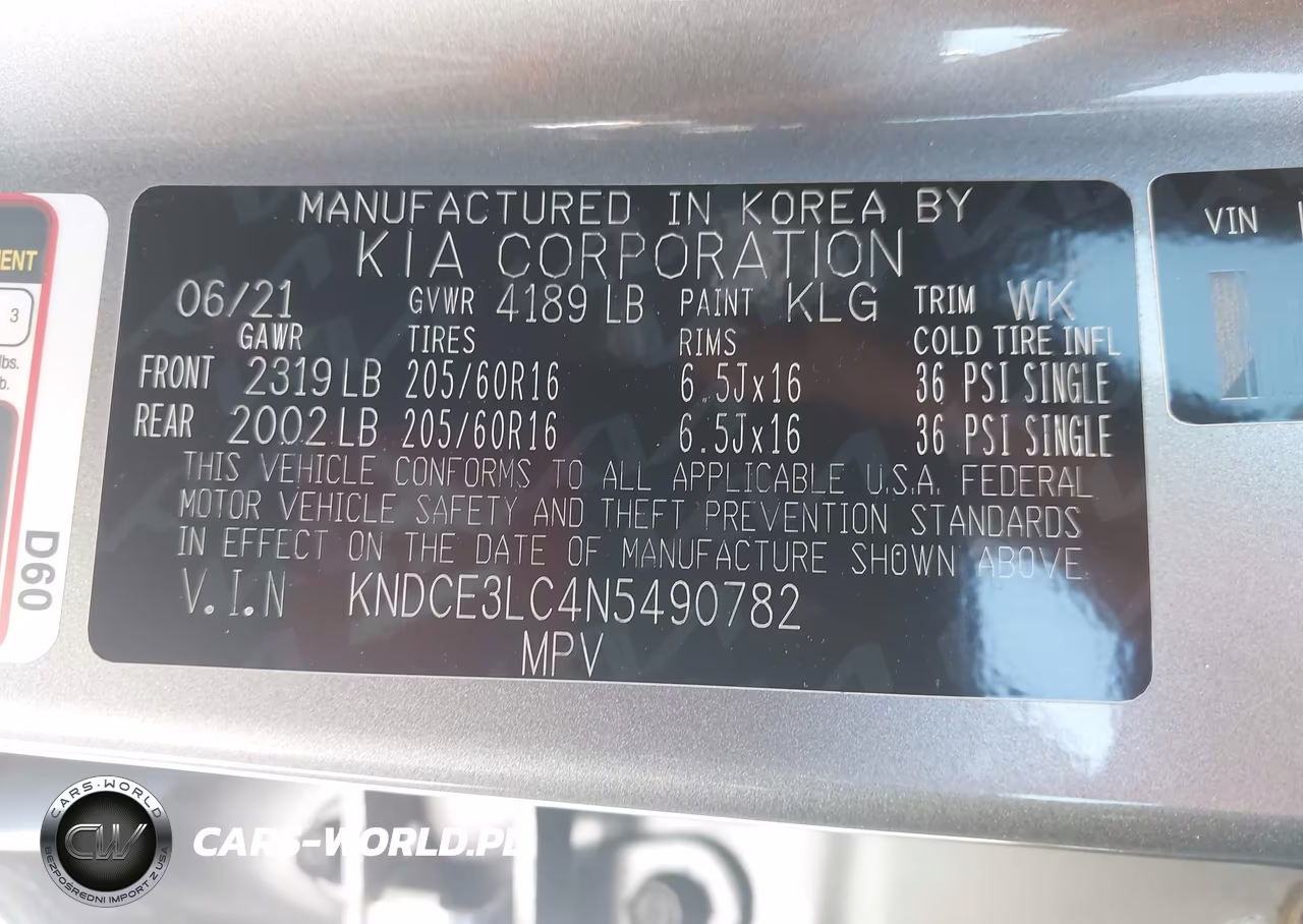 2022 Kia Niro Ex Premium VIN:KNDCE3LC4N5490782 - 9