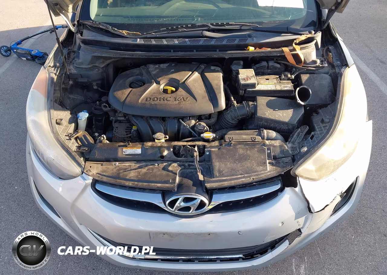 2013 Hyundai Elantra Limited VIN:5NPDH4AE5DH240116 - 10