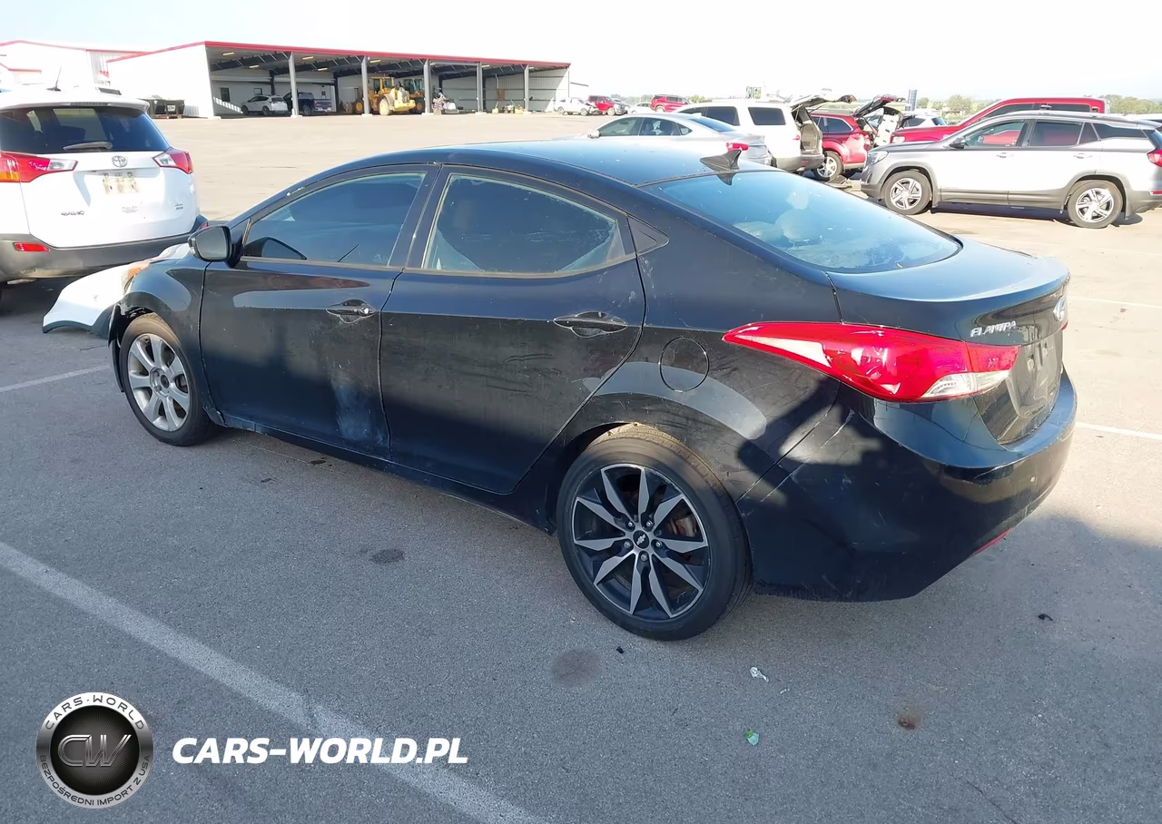 2013 Hyundai Elantra Limited VIN:5NPDH4AE5DH240116 - 3
