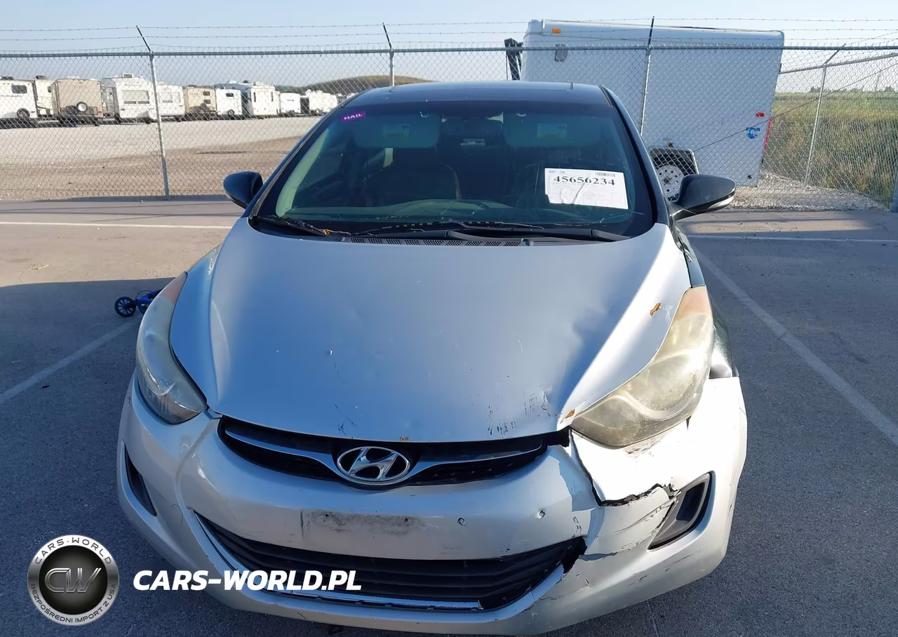 2013 Hyundai Elantra Limited VIN:5NPDH4AE5DH240116 - 6