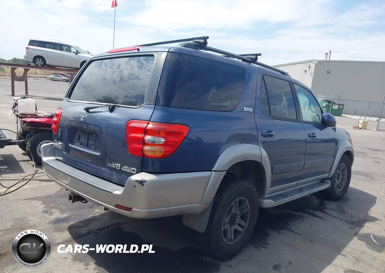 2003 Toyota Sequoia Sr5 V8 VIN:5TDBT44A23S200406 - 4