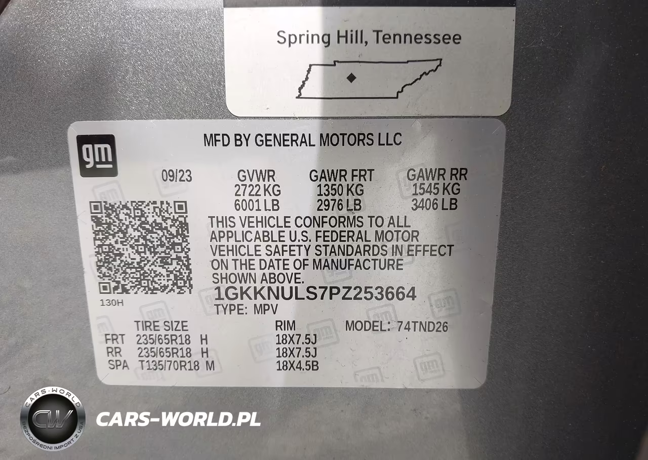 2023 GMC Acadia Awd Slt VIN:1GKKNULS7PZ253664 - 9
