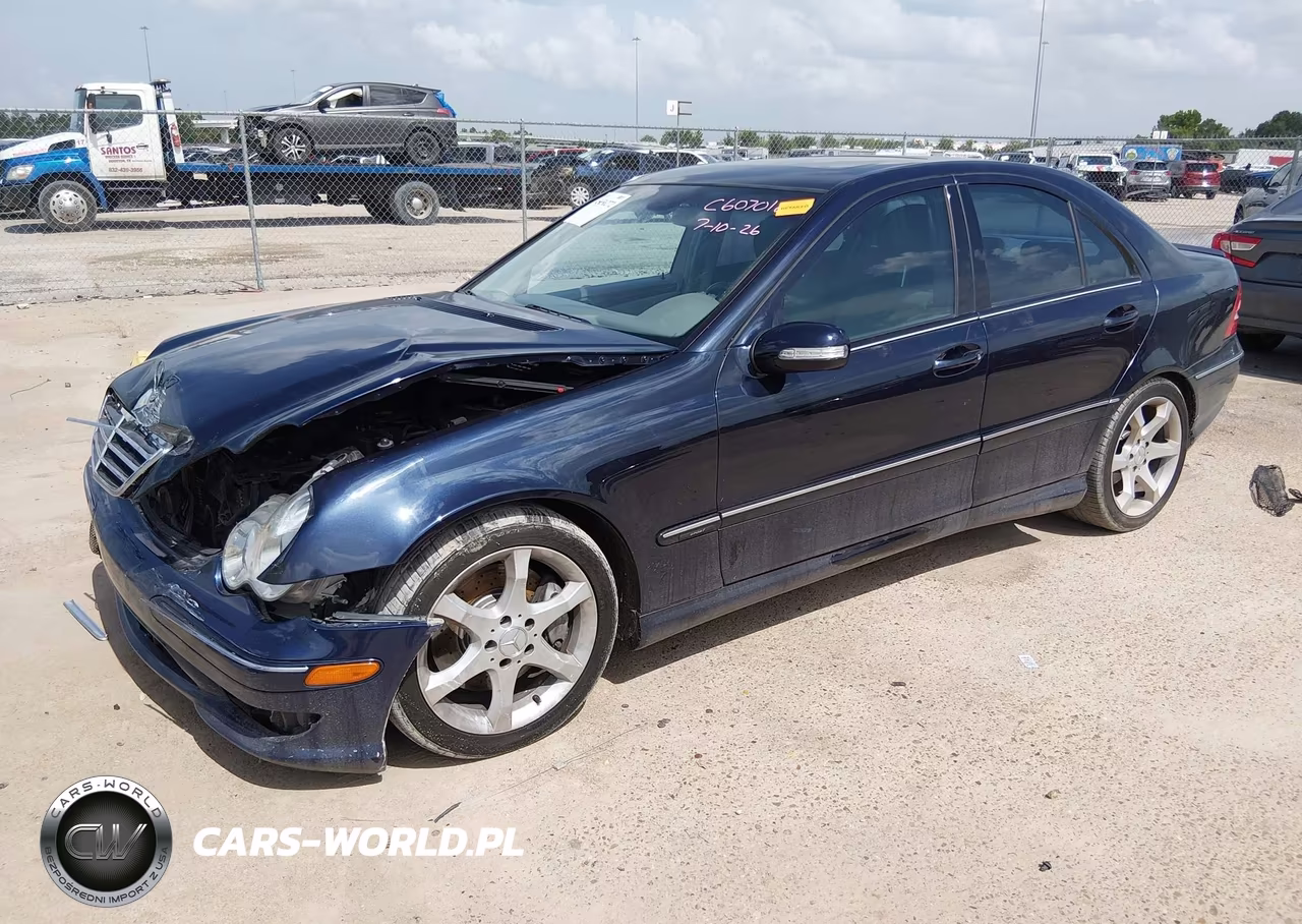 2007 Mercedes-Benz C 230 Sport VIN:WDBRF52H37A935747 - 2