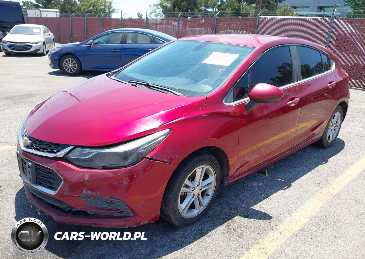 2017 Chevrolet Cruze Lt Auto VIN:3G1BE6SM8HS544840 - 2