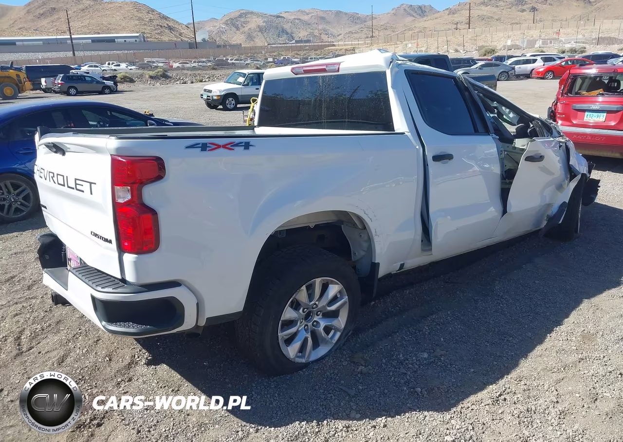 2024 Chevrolet Silverado 1500 4Wd Short Bed Custom VIN:3GCPDBEK8RG338490 - 4