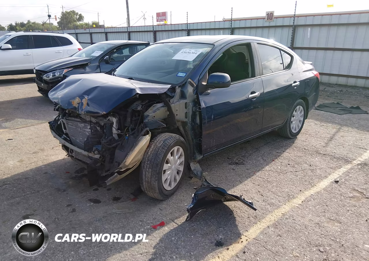 2013 Nissan Versa 1.6 Sv VIN:3N1CN7AP2DL877877 - 2