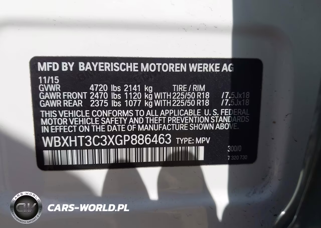 2016 BMW X1 xDrive28I VIN:WBXHT3C3XGP886463 - 9