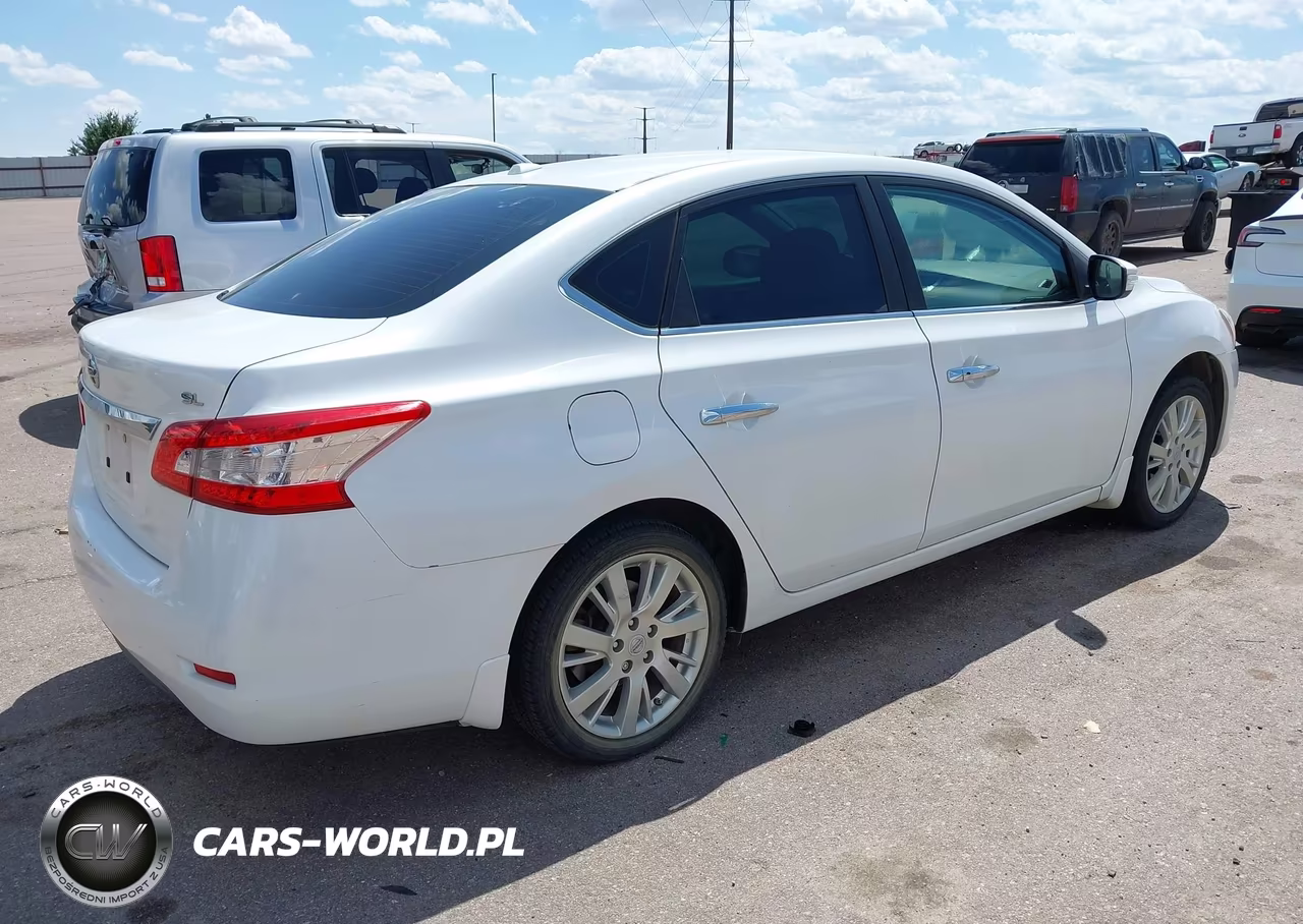 2015 Nissan Sentra Sl VIN:3N1AB7AP4FY371666 - 4
