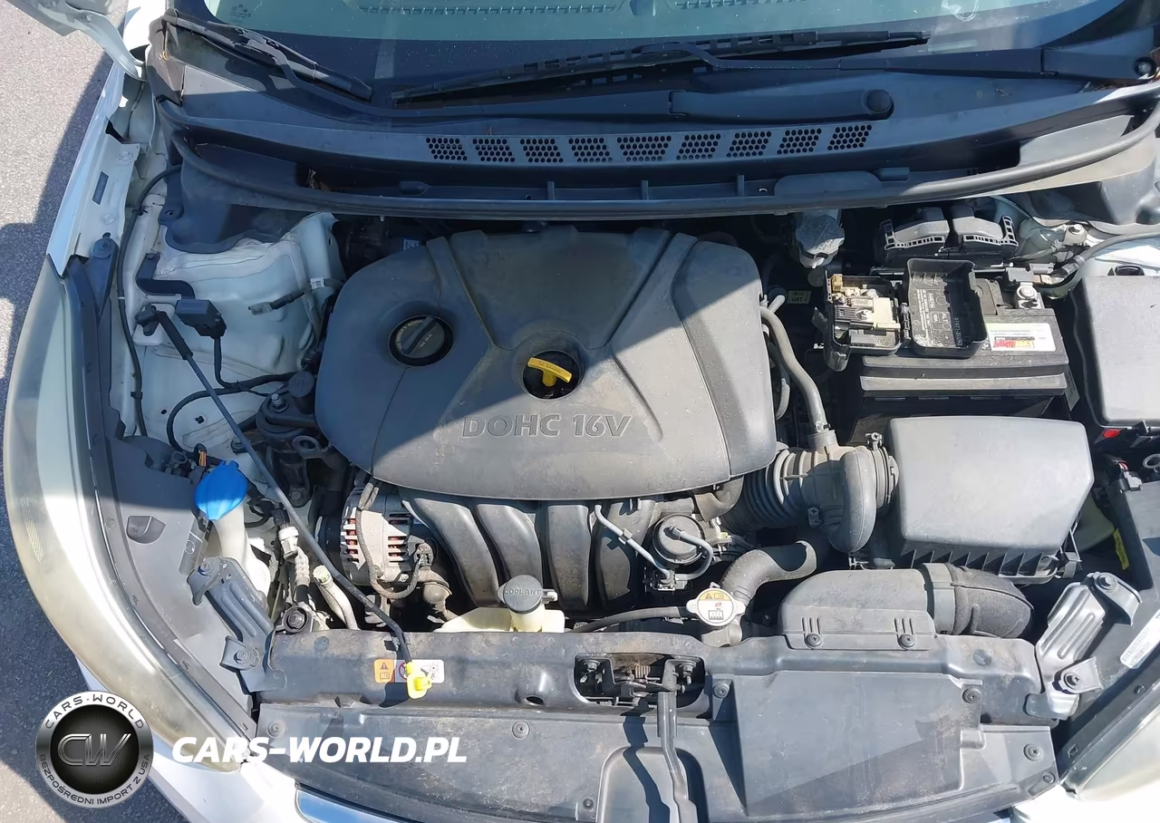 2014 Hyundai Elantra Se VIN:5NPDH4AE0EH466470 - 10
