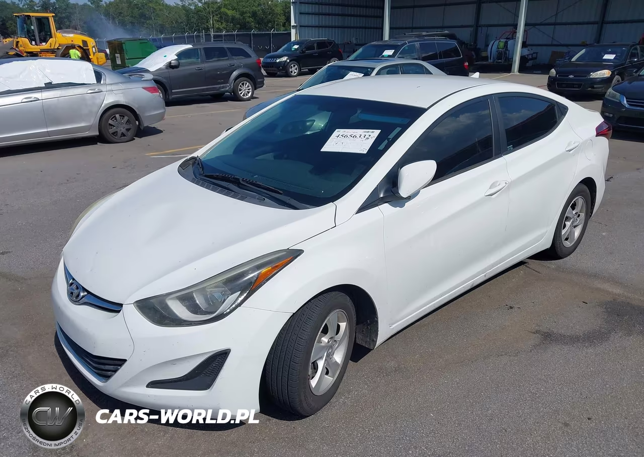 2014 Hyundai Elantra Se VIN:5NPDH4AE0EH466470 - 2