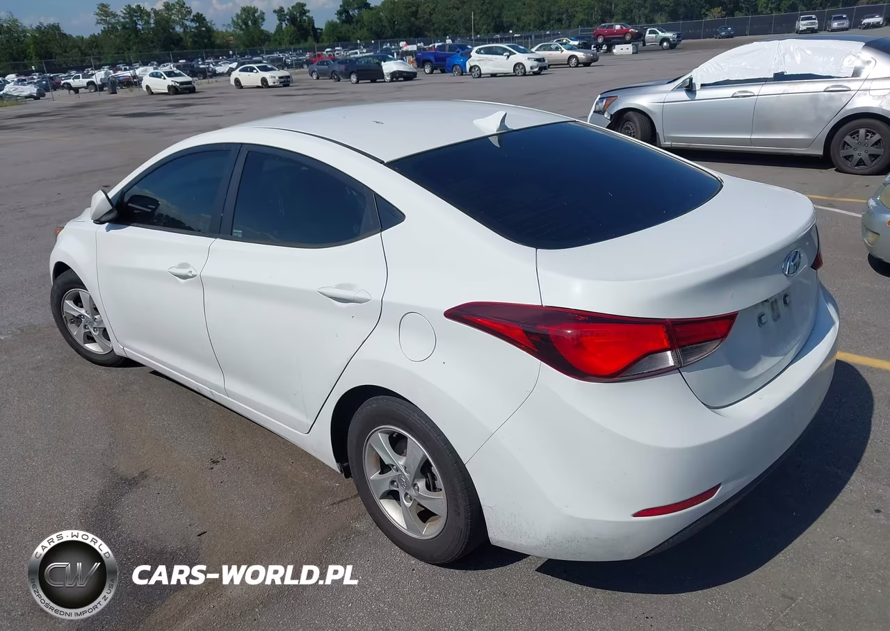 2014 Hyundai Elantra Se VIN:5NPDH4AE0EH466470 - 3