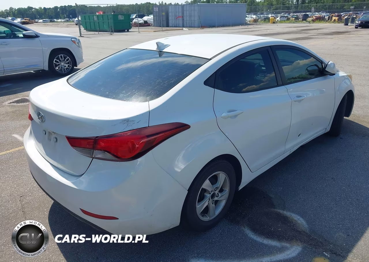 2014 Hyundai Elantra Se VIN:5NPDH4AE0EH466470 - 4