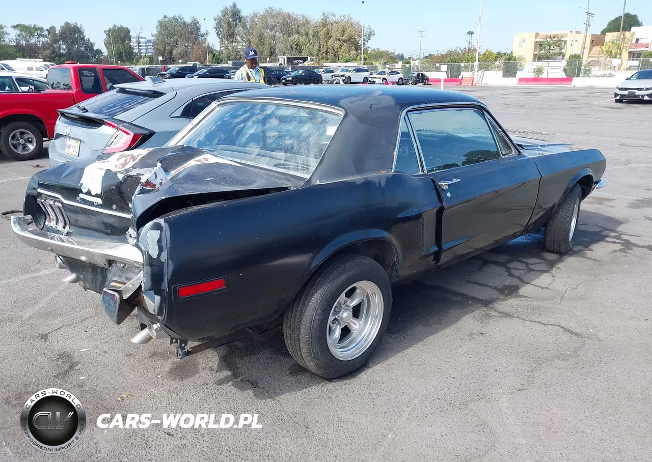 1968 Ford Mustang VIN:0000008R01C108972 - 4