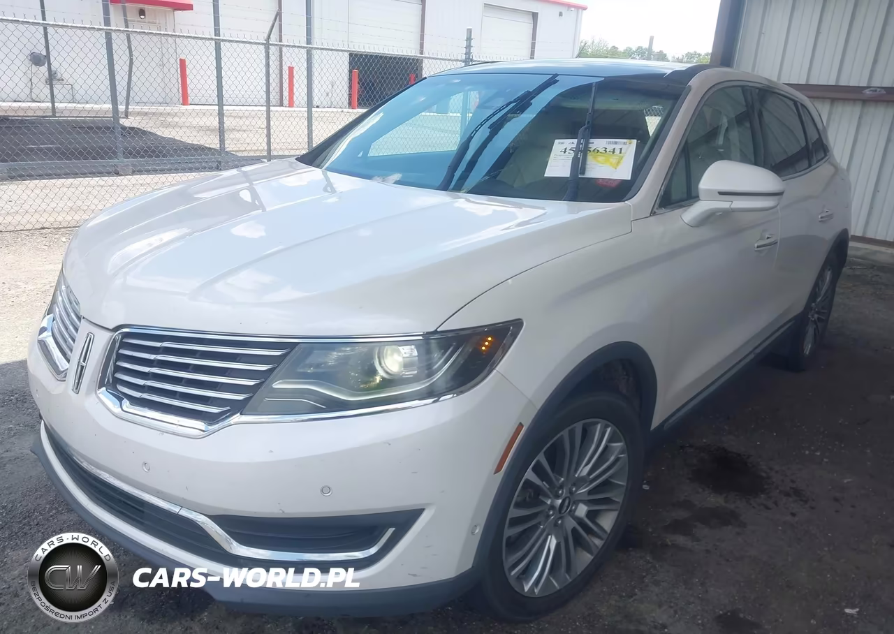 2017 Lincoln Mkx Reserve VIN:2LMPJ6LR4HBL47012 - 2