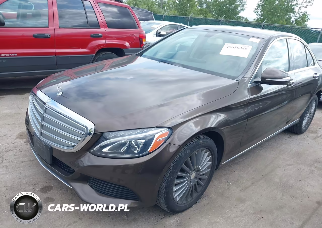 2015 Mercedes-Benz C 300 Luxury 4Matic VIN:55SWF4KB4FU017987 - 2