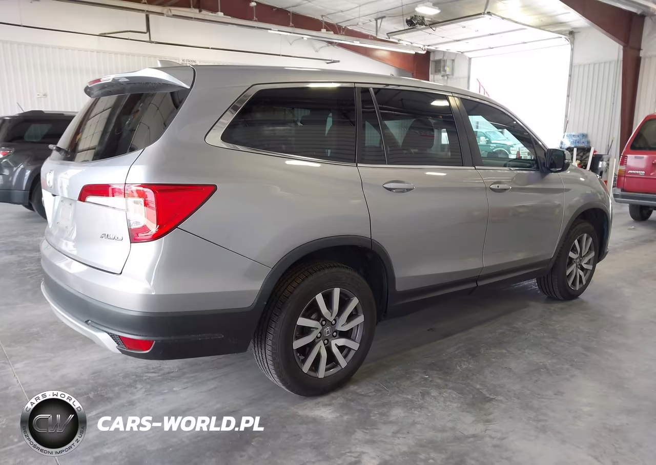 2020 Honda Pilot Awd Ex-L VIN:5FNYF6H56LB044353 - 4