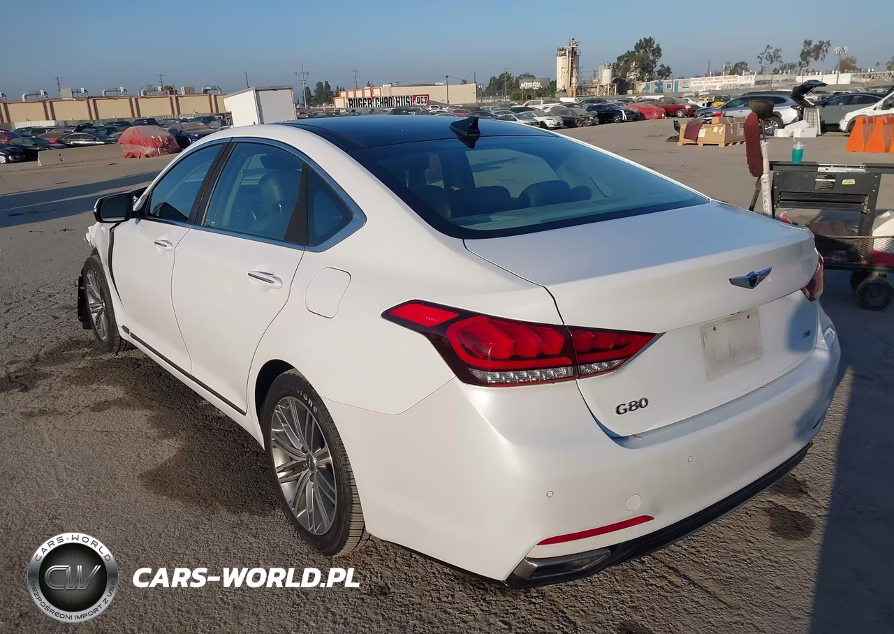 2018 Genesis G80 3.8 VIN:KMHGN4JE5JU239065 - 3
