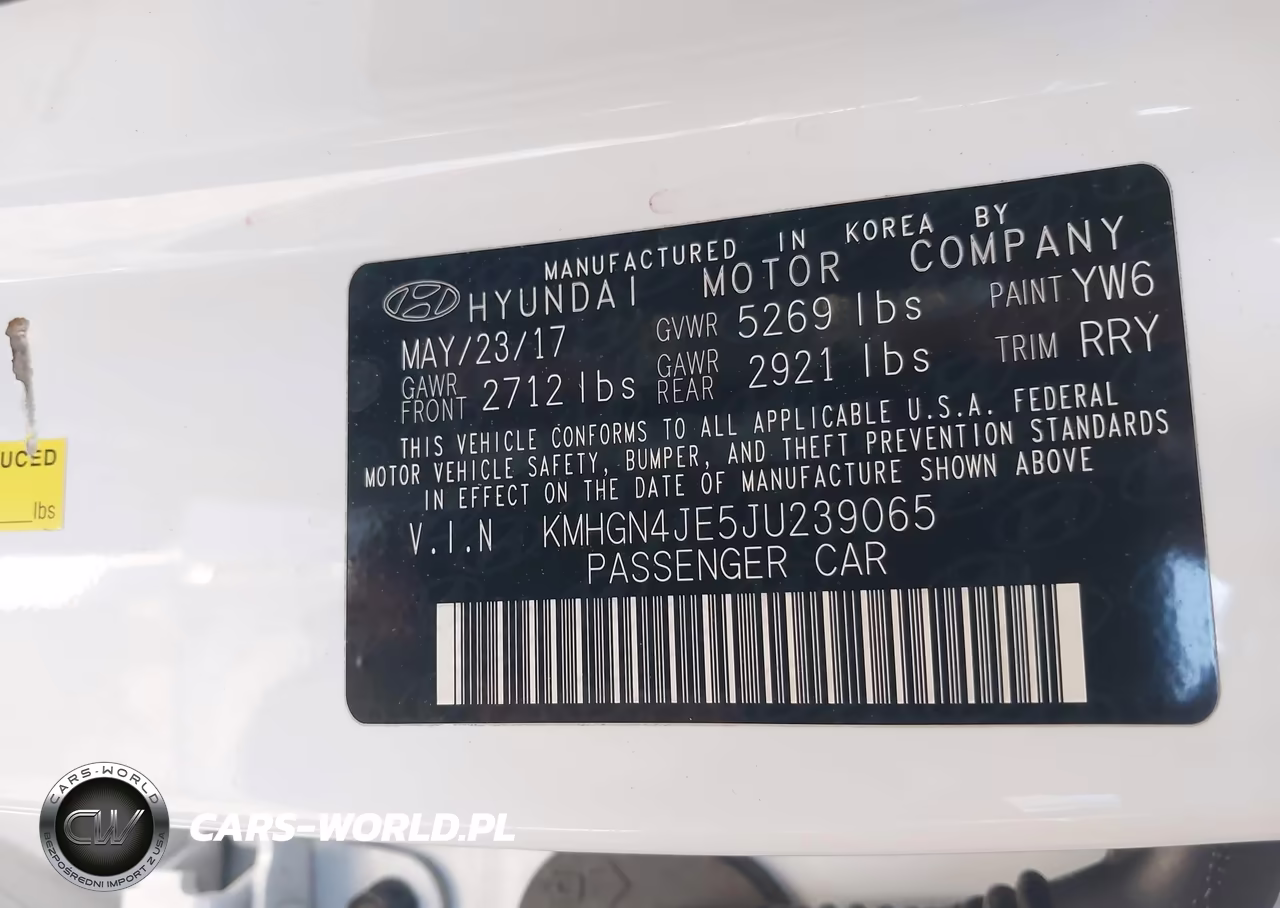 2018 Genesis G80 3.8 VIN:KMHGN4JE5JU239065 - 9