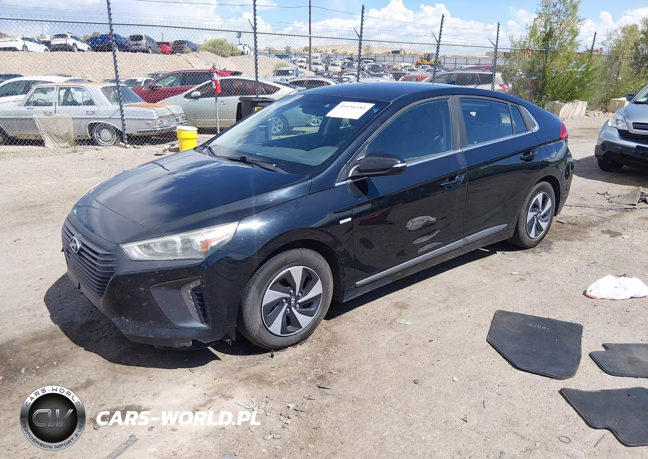 2018 Hyundai Ioniq Hybrid Sel VIN:KMHC75LC0JU069496 - 2