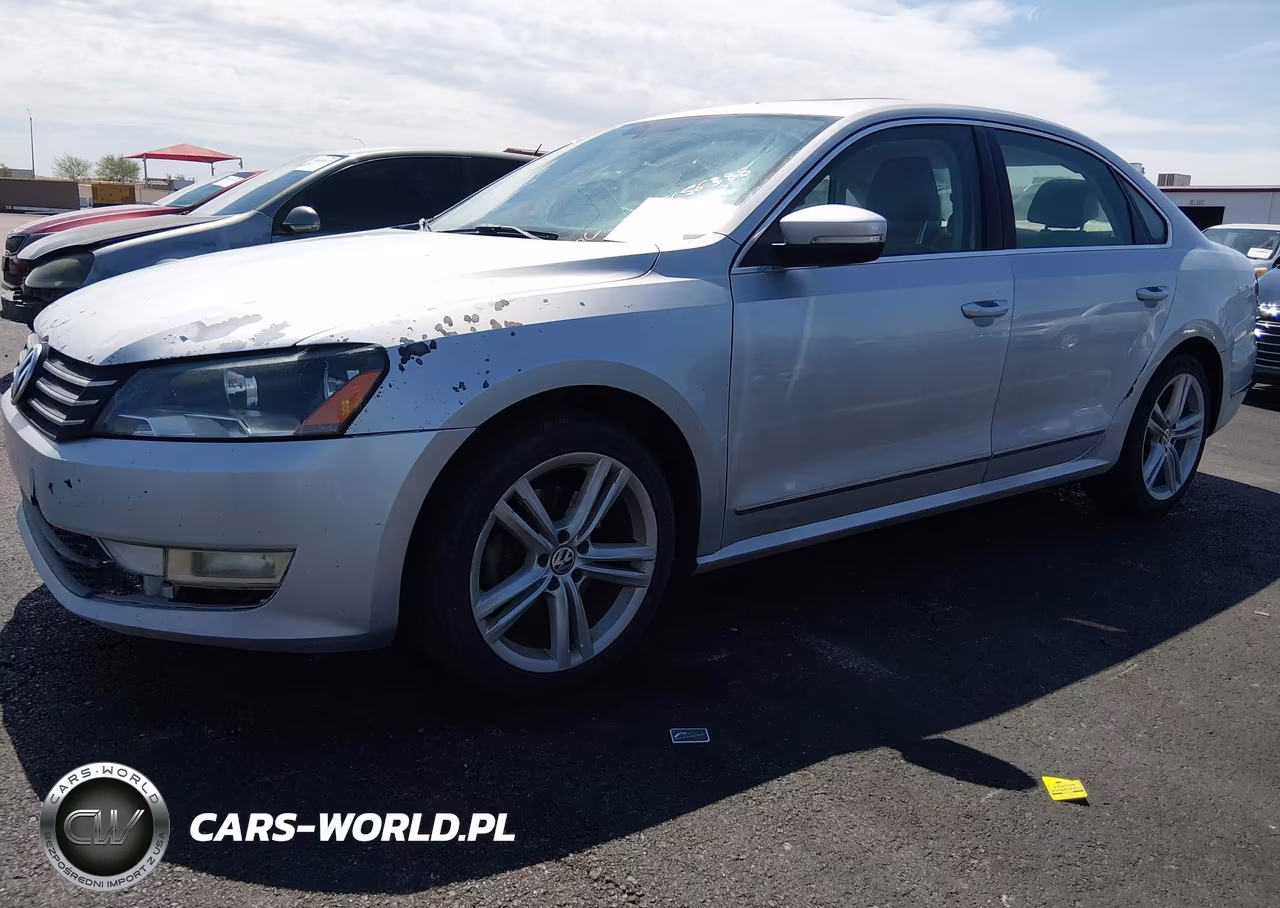 2014 Volkswagen Passat 2.0L Tdi Se VIN:1VWBN7A33EC098360 - 2