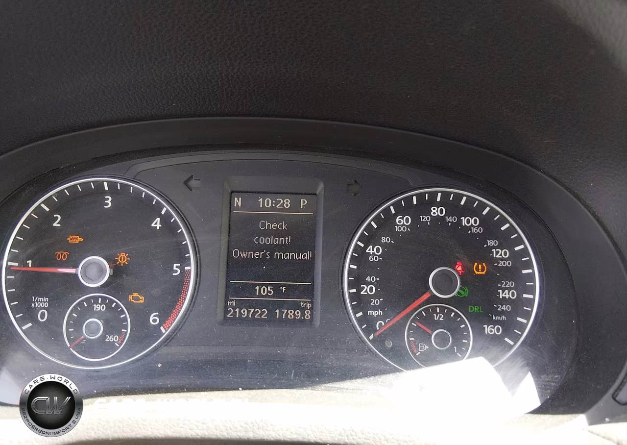 2014 Volkswagen Passat 2.0L Tdi Se VIN:1VWBN7A33EC098360 - 7