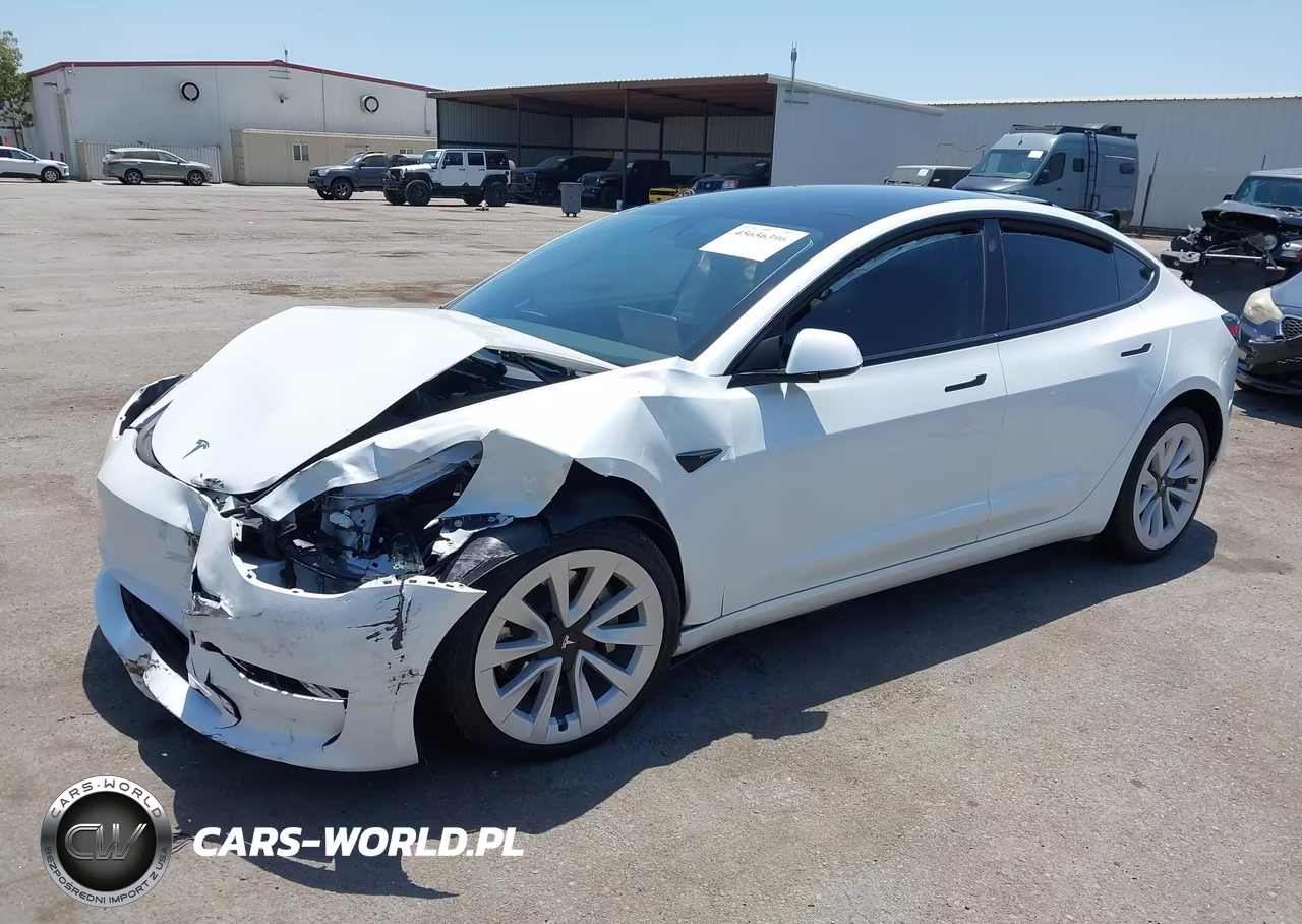 2021 Tesla Model 3 Standard Range Plus Rear-Wheel Drive VIN:5YJ3E1EA9MF928452 - 2