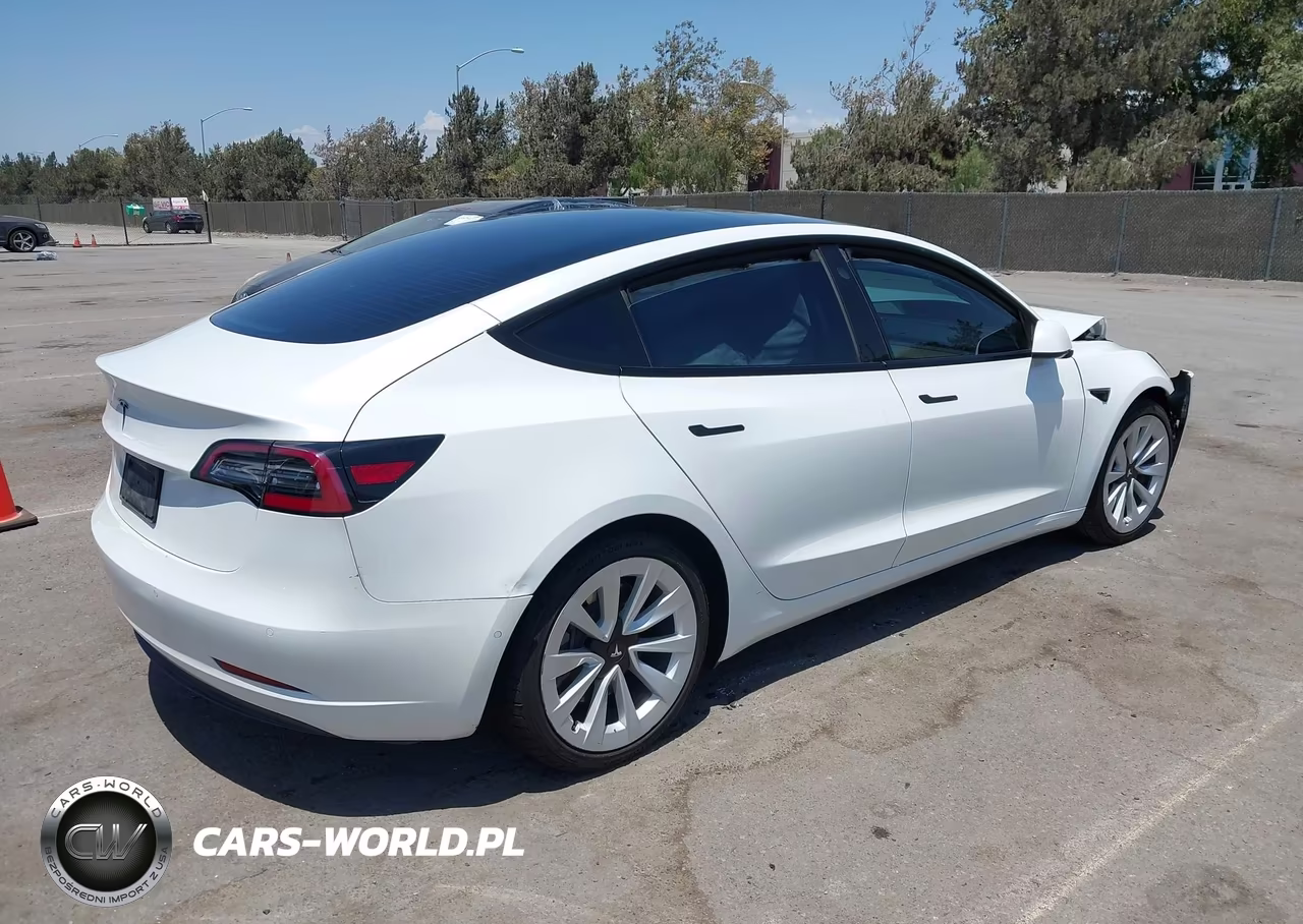 2021 Tesla Model 3 Standard Range Plus Rear-Wheel Drive VIN:5YJ3E1EA9MF928452 - 4