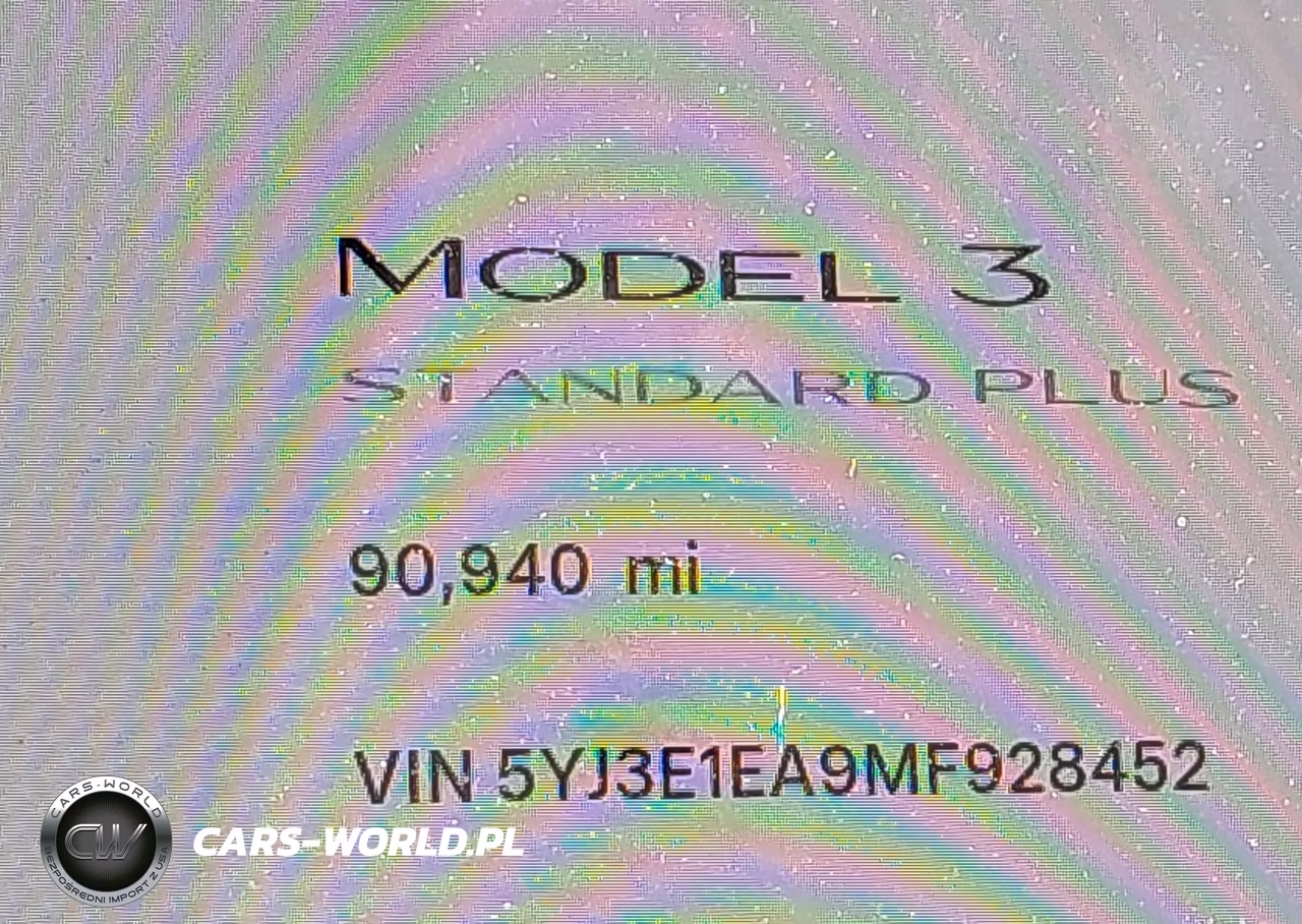 2021 Tesla Model 3 Standard Range Plus Rear-Wheel Drive VIN:5YJ3E1EA9MF928452 - 7