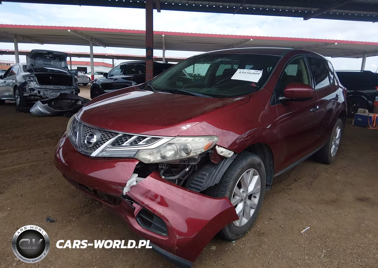 2012 Nissan Murano S VIN:JN8AZ1MU7CW117545 - 6