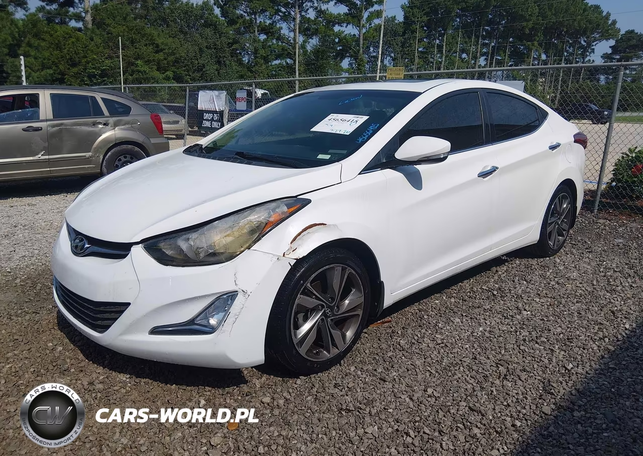 2014 Hyundai Elantra Limited VIN:5NPDH4AE3EH510221 - 2