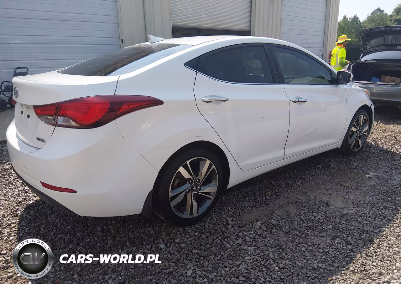 2014 Hyundai Elantra Limited VIN:5NPDH4AE3EH510221 - 4