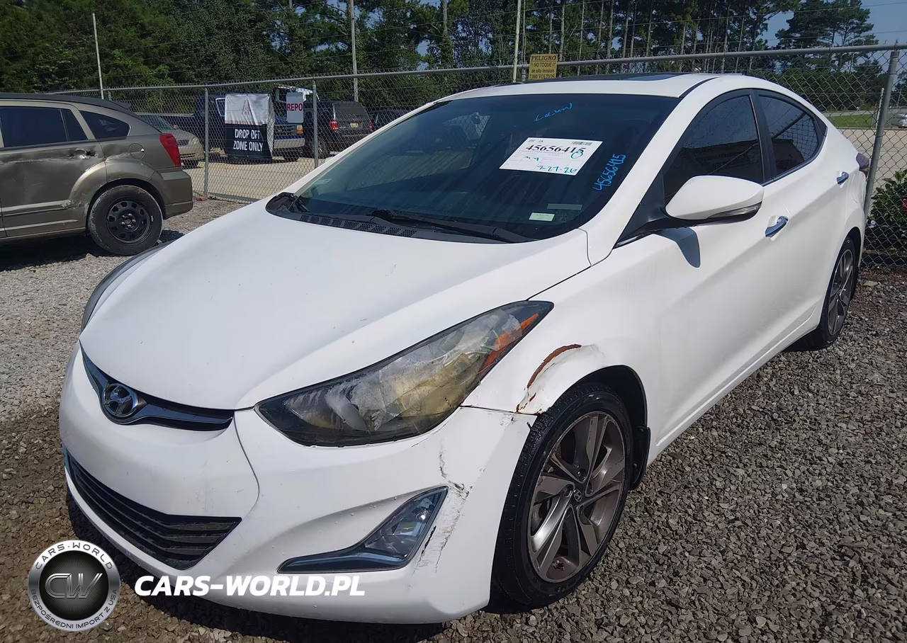 2014 Hyundai Elantra Limited VIN:5NPDH4AE3EH510221 - 6