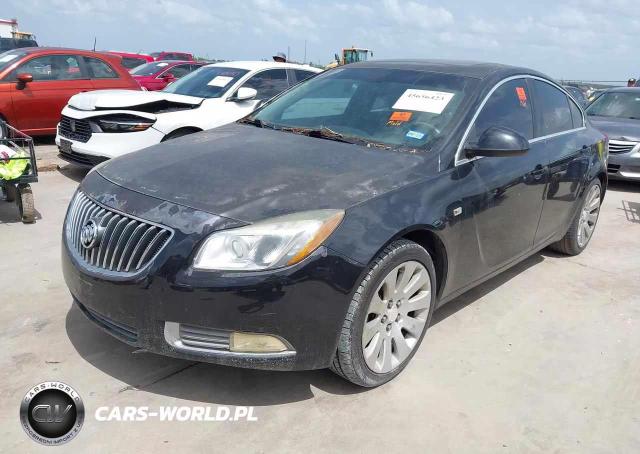 2011 Buick Regal Cxl Turbo Russelsheim VIN:W04G05GV2B1045199 - 2