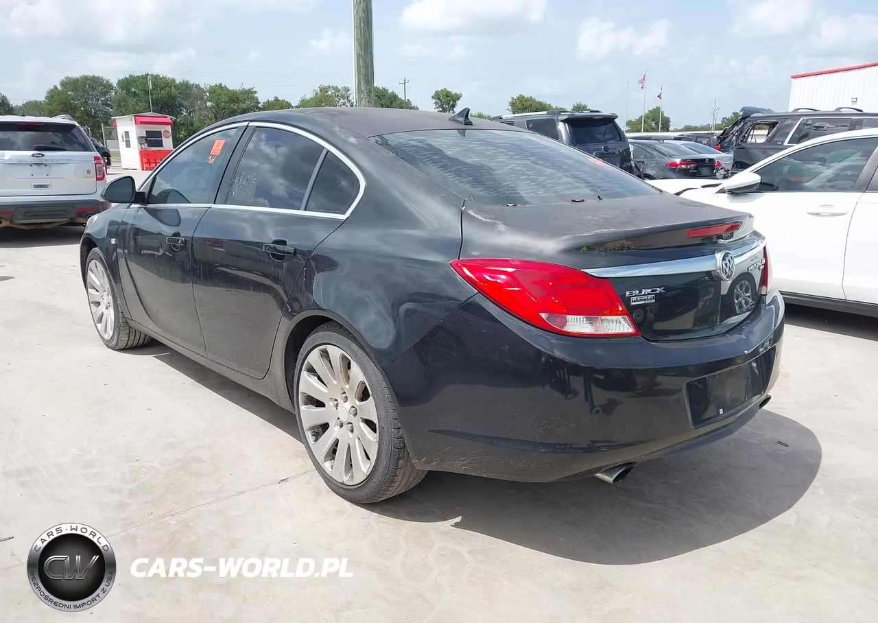 2011 Buick Regal Cxl Turbo Russelsheim VIN:W04G05GV2B1045199 - 3