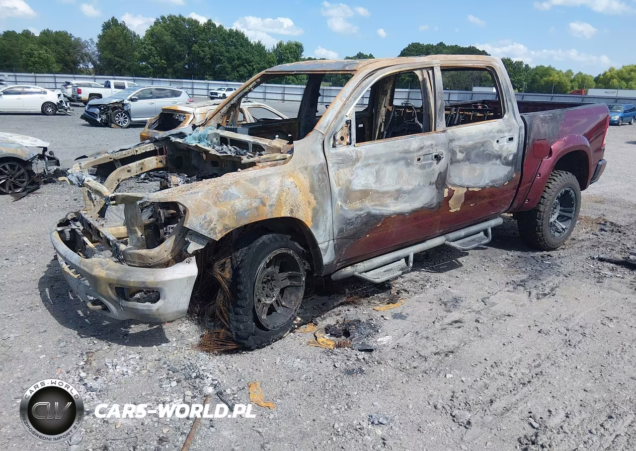 2019 Ram 1500 Big Horn-Lone Star 4X4 5'7 Box VIN:1C6SRFFT5KN907553 - 2
