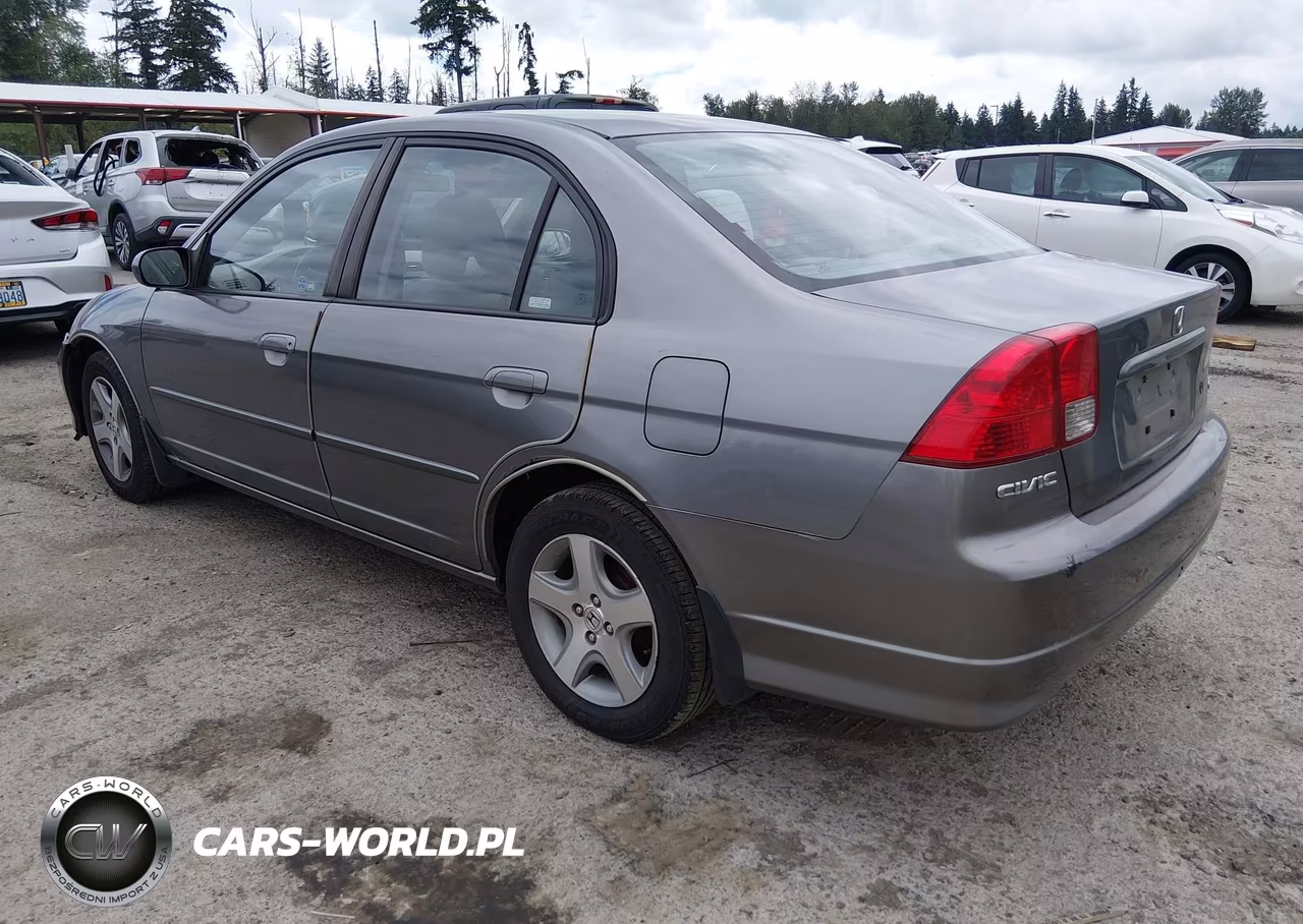 2004 Honda Civic Ex VIN:2HGES26774H639107 - 3