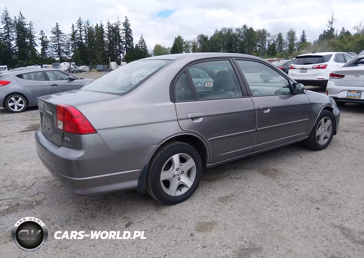 2004 Honda Civic Ex VIN:2HGES26774H639107 - 4