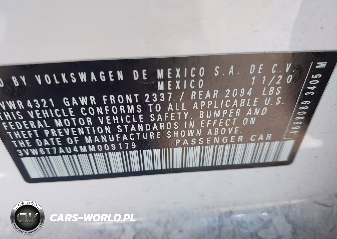 2021 Volkswagen Golf Gti 2.0T Autobahn-2.0T S-2.0T Se VIN:3VW6T7AU4MM009179 - 9