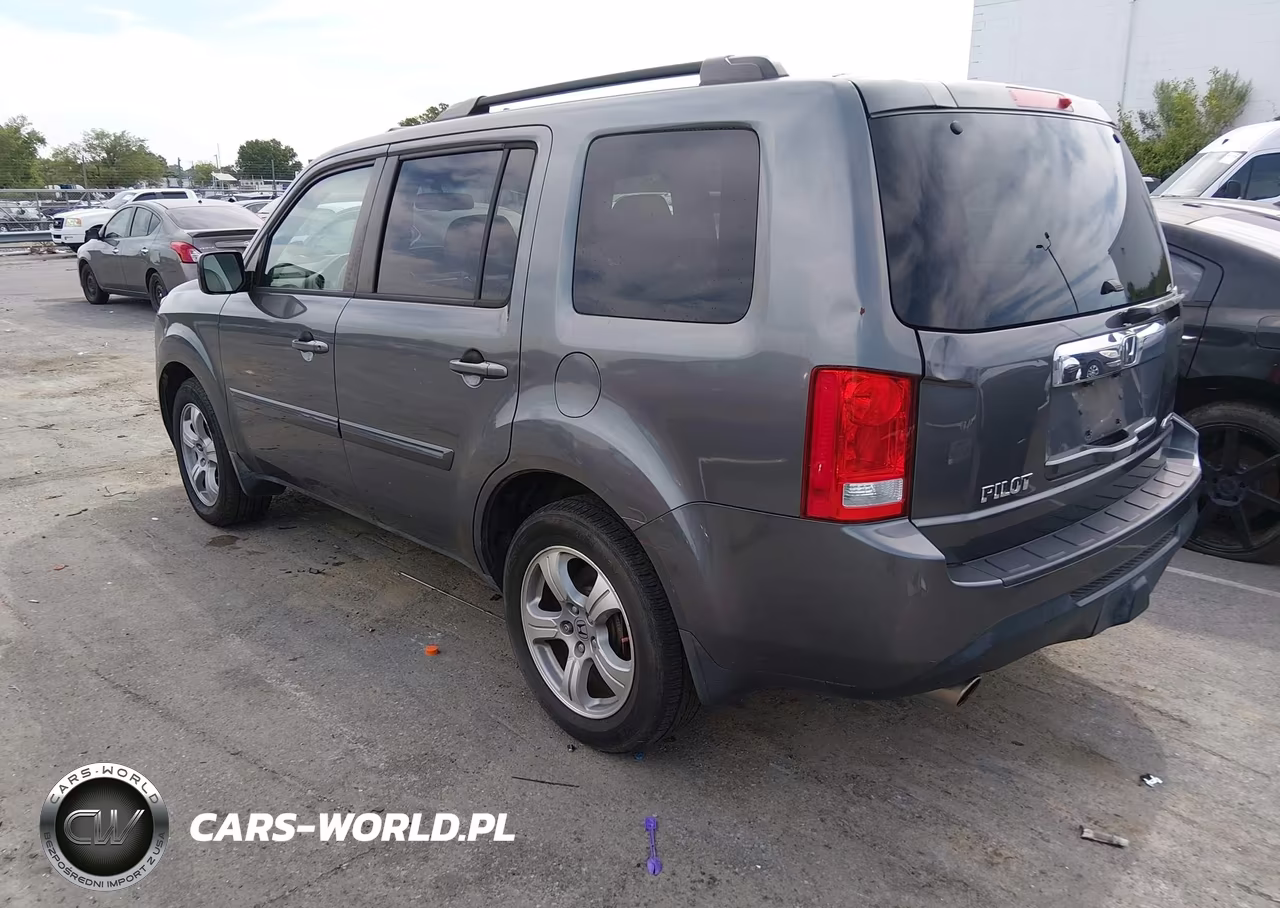 2012 Honda Pilot Ex-L VIN:5FNYF4H63CB075167 - 3