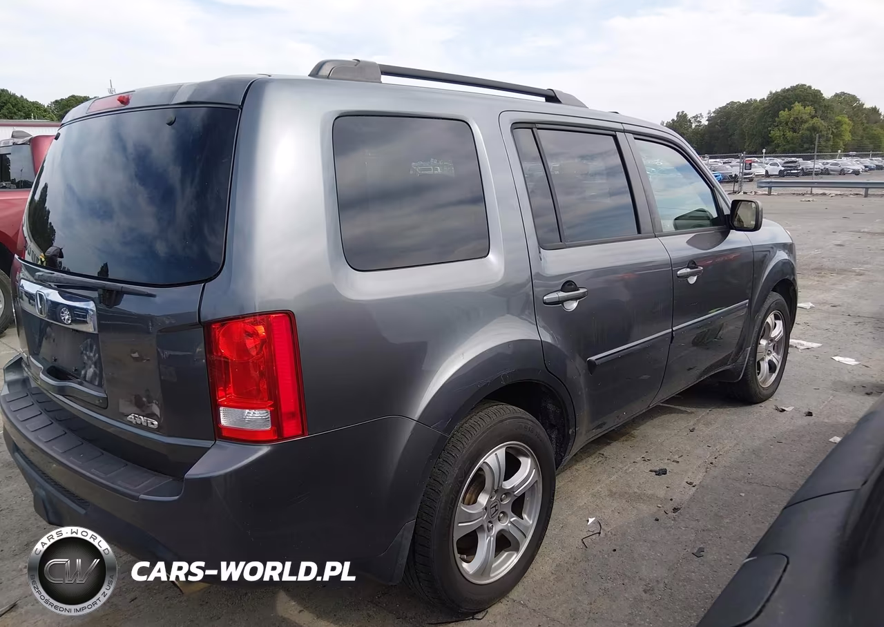 2012 Honda Pilot Ex-L VIN:5FNYF4H63CB075167 - 4
