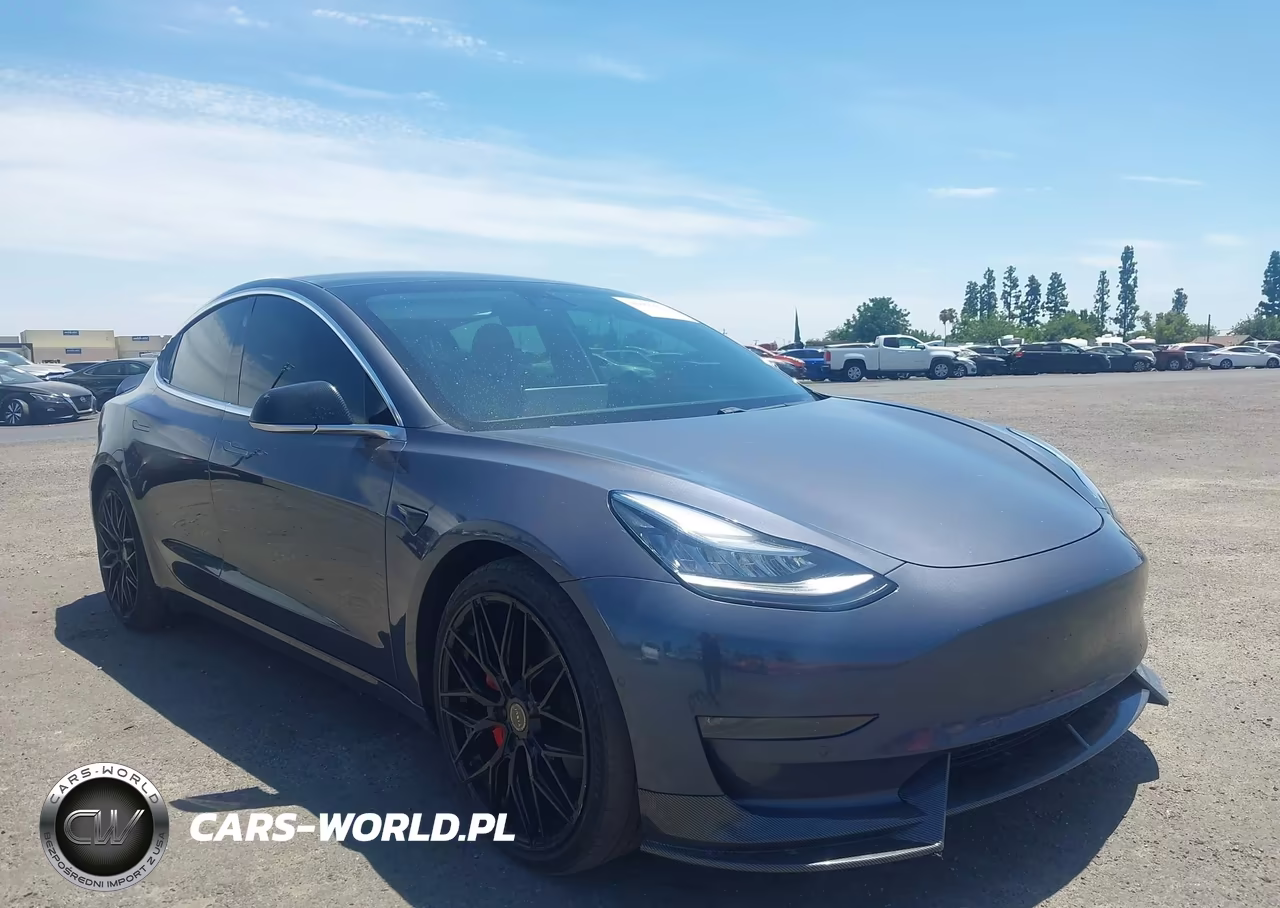 2020 Tesla Model 3 Long Range Dual Motor All-Wheel Drive VIN:5YJ3E1EB7LF710677 - 1