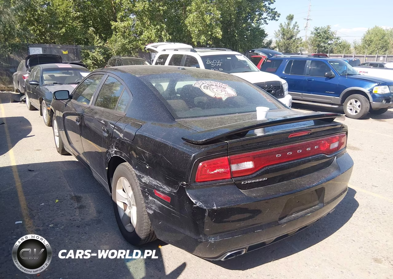 2012 Dodge Charger Se VIN:2C3CDXBG8CH190980 - 3